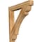 Ekena Millwork Olympic Craftsman Rough Sawn Outlooker, Western Red Cedar, 8"W x 48"D x 48"H OUT08X48X48OLY04RWR - alternate 1